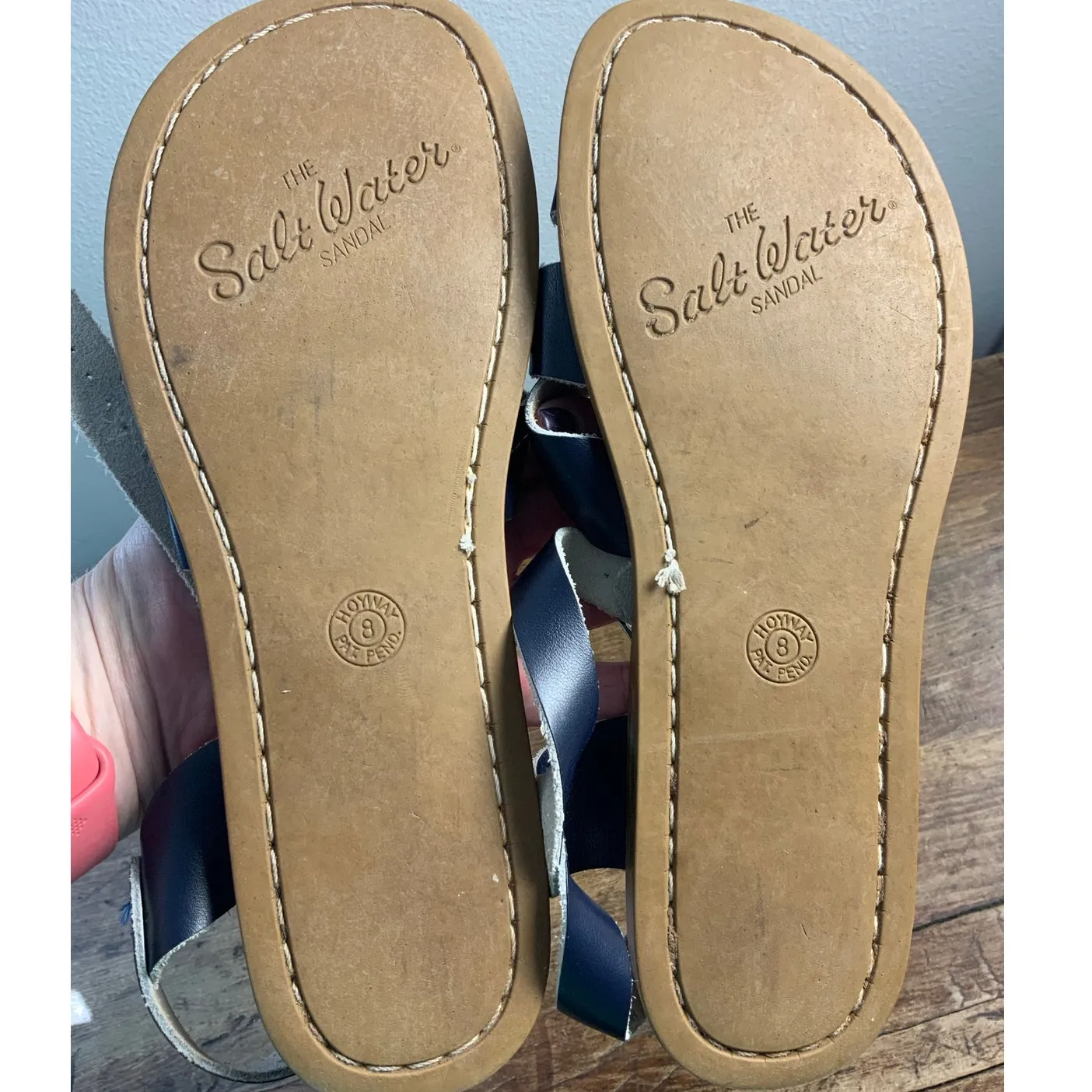 The Saltwater Sandal Navy size 8 Blue - Image 2
