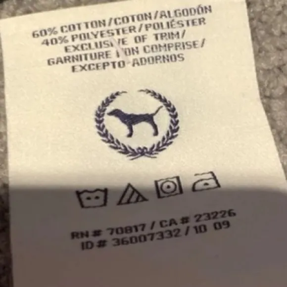 Victoria’s Secret PINK VINTAGE Pink Peace Sign Sweatshirt - Image 7