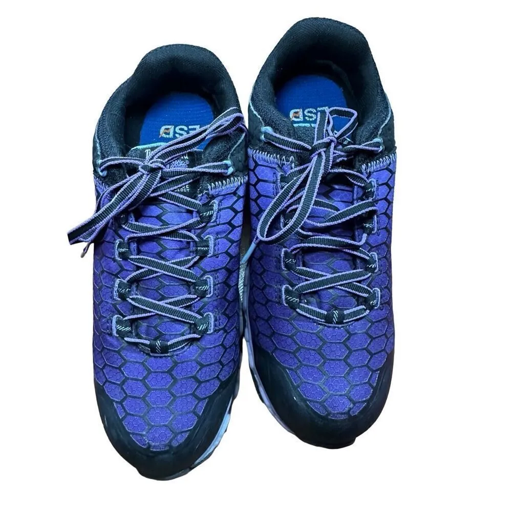 Timberland PRO Powertrain Sport Womens 11 Wide Alloy Safety Toe Purple A1H1S Lav - Image 7