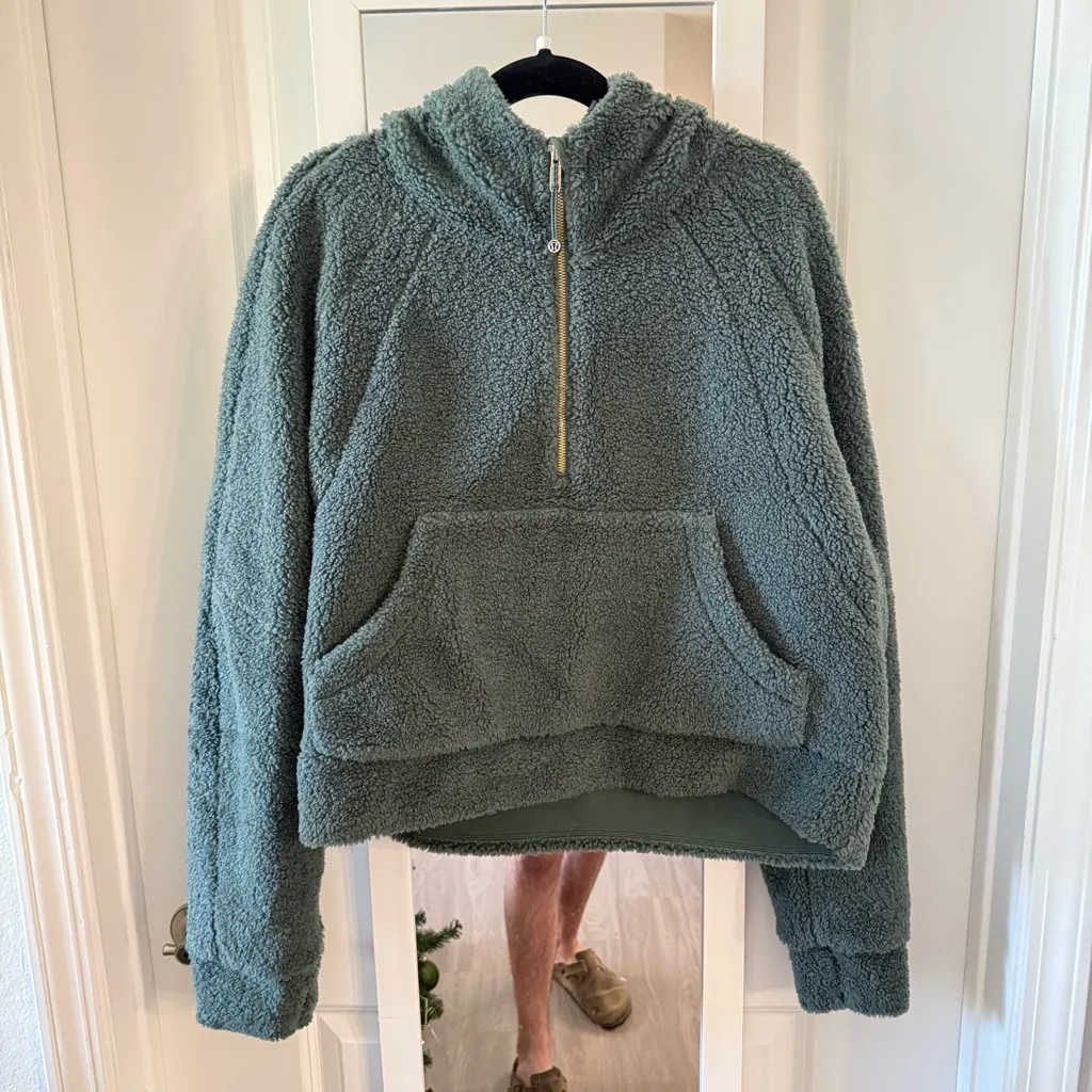 Lululemon Sherpa Fleece Half Zip Hoodie | Oversized | XL/XXL - Image 2