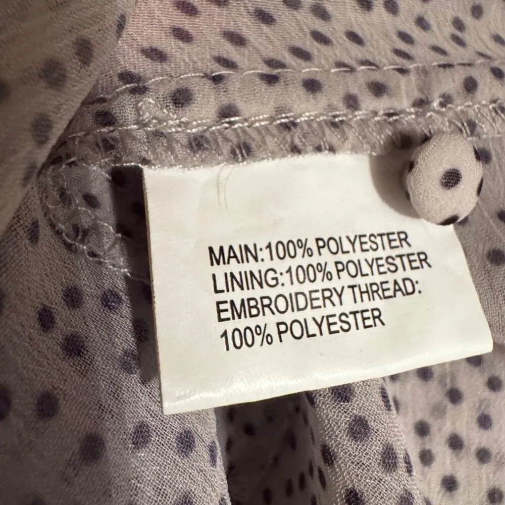 We are Kindred Sheer button down dress (see below for a few minor issues) 0 White Size 00 - Image 10