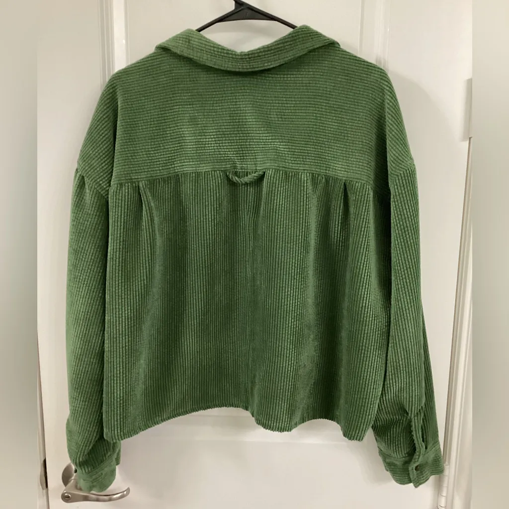 BDG Olive Corduroy Utility Jacket - Image 2