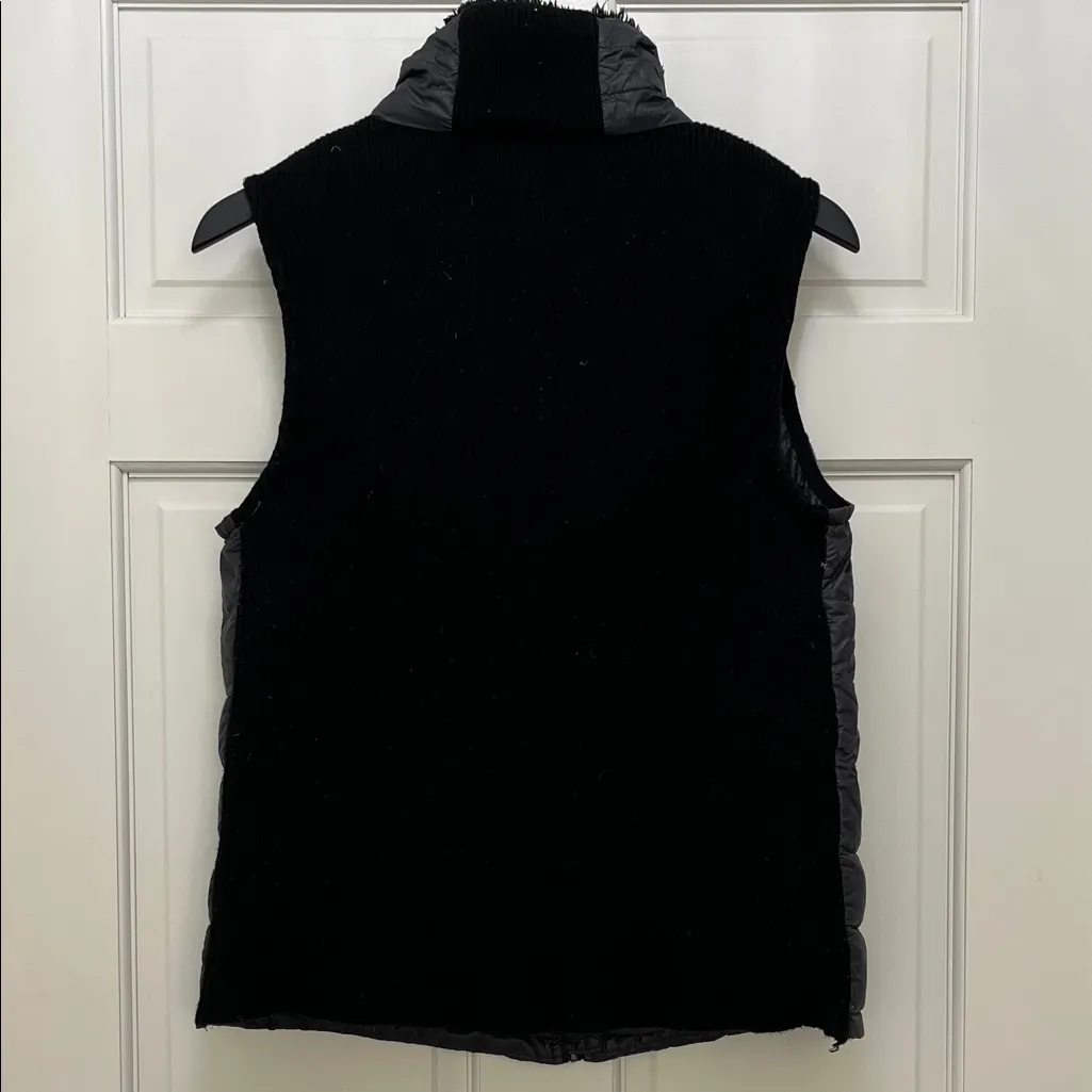 Calvin Klein Black and Gray Duck Down Filled Full Zip Puffer Vest - Size XL - Image 9