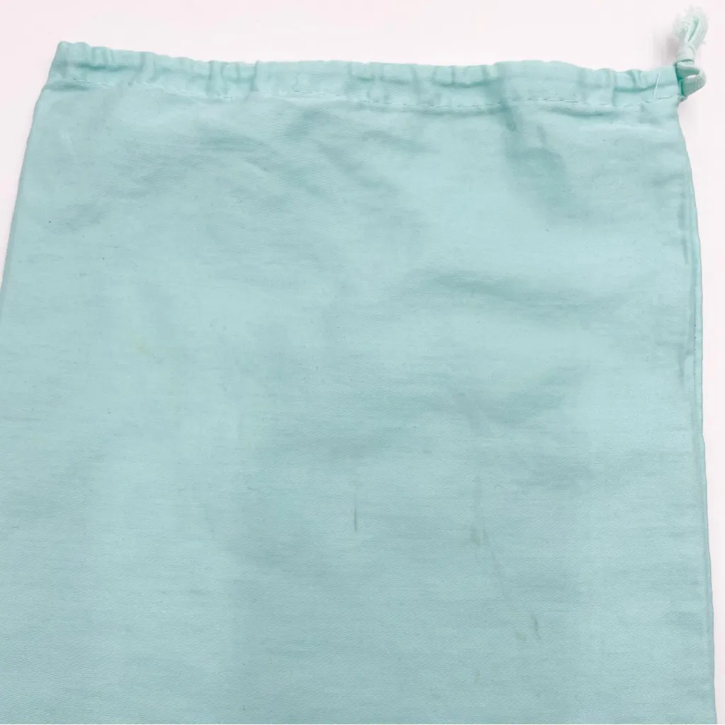 Aquazzura Dust Cover Bag Light Blue Travel Storage Drawstring 8.5x14.5 Pineapple - Image 3