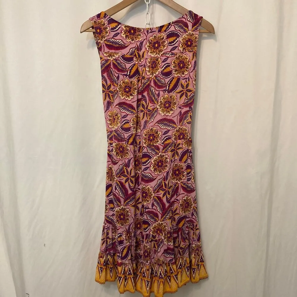 Lola P. Boho Pink Orange Purple Crossover V - Image 10