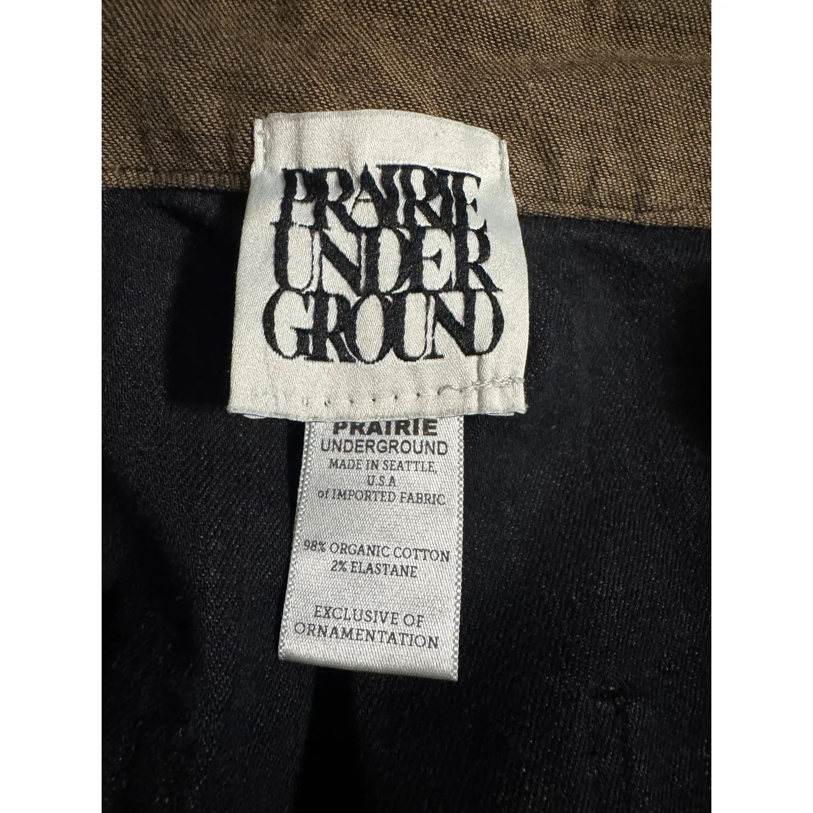 Prairie Underground Organic Cotton Workwear Pants – Olive - Image 4