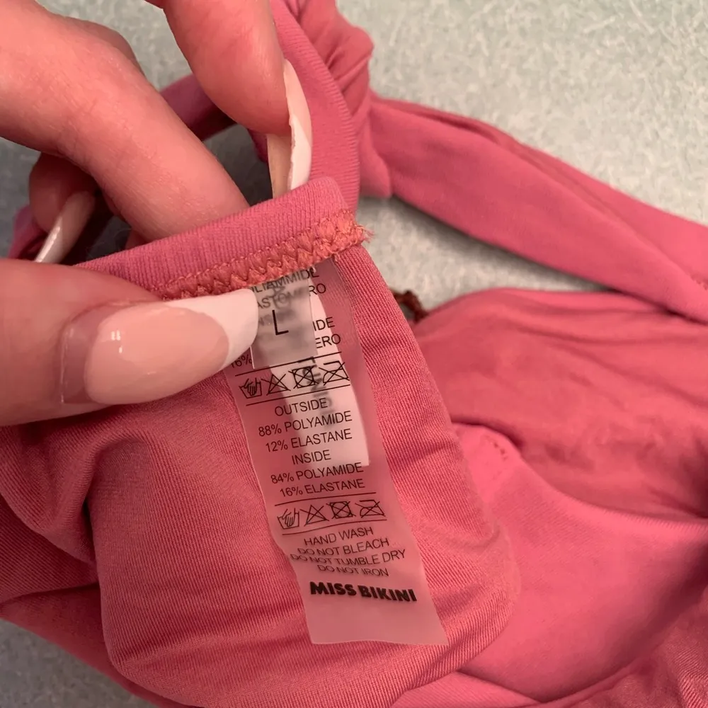Miss Bikini Triangle Bikini Top Size L - Image 3