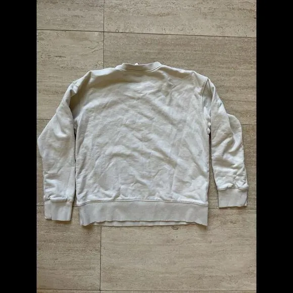 Bohme Sweater Women's Pullover Cotton Blend Size S Cream‎ - Image 4