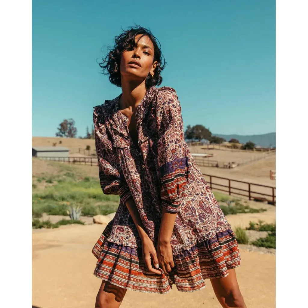 NWT Cleobella Reign Mini Dress Size Small - Image 6