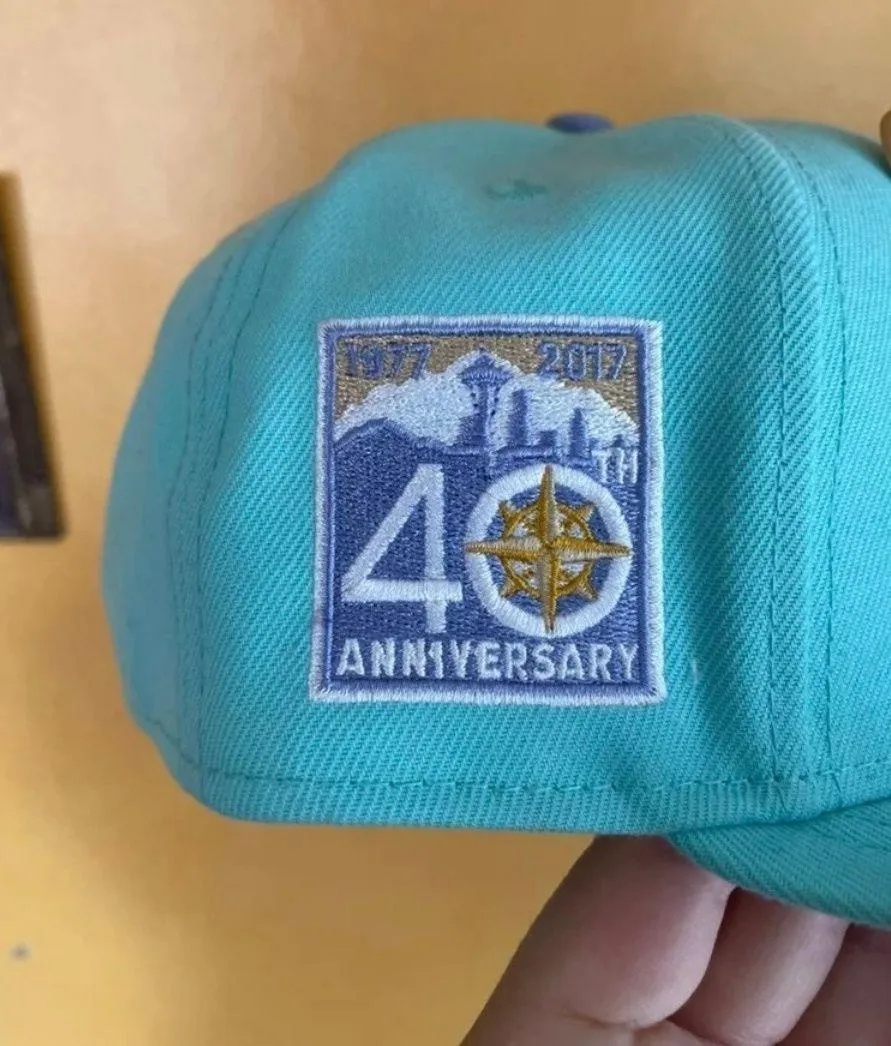 Capanova sponge Bob collection squidward Seattle Mariners size 7 1/4 brand new - Image 2