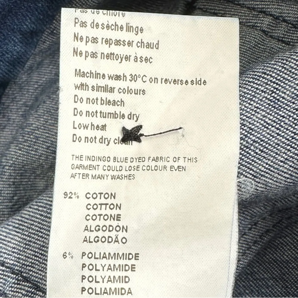 The Seafarer Low Rise Cropped Jeans Size 26 Blue - Image 5