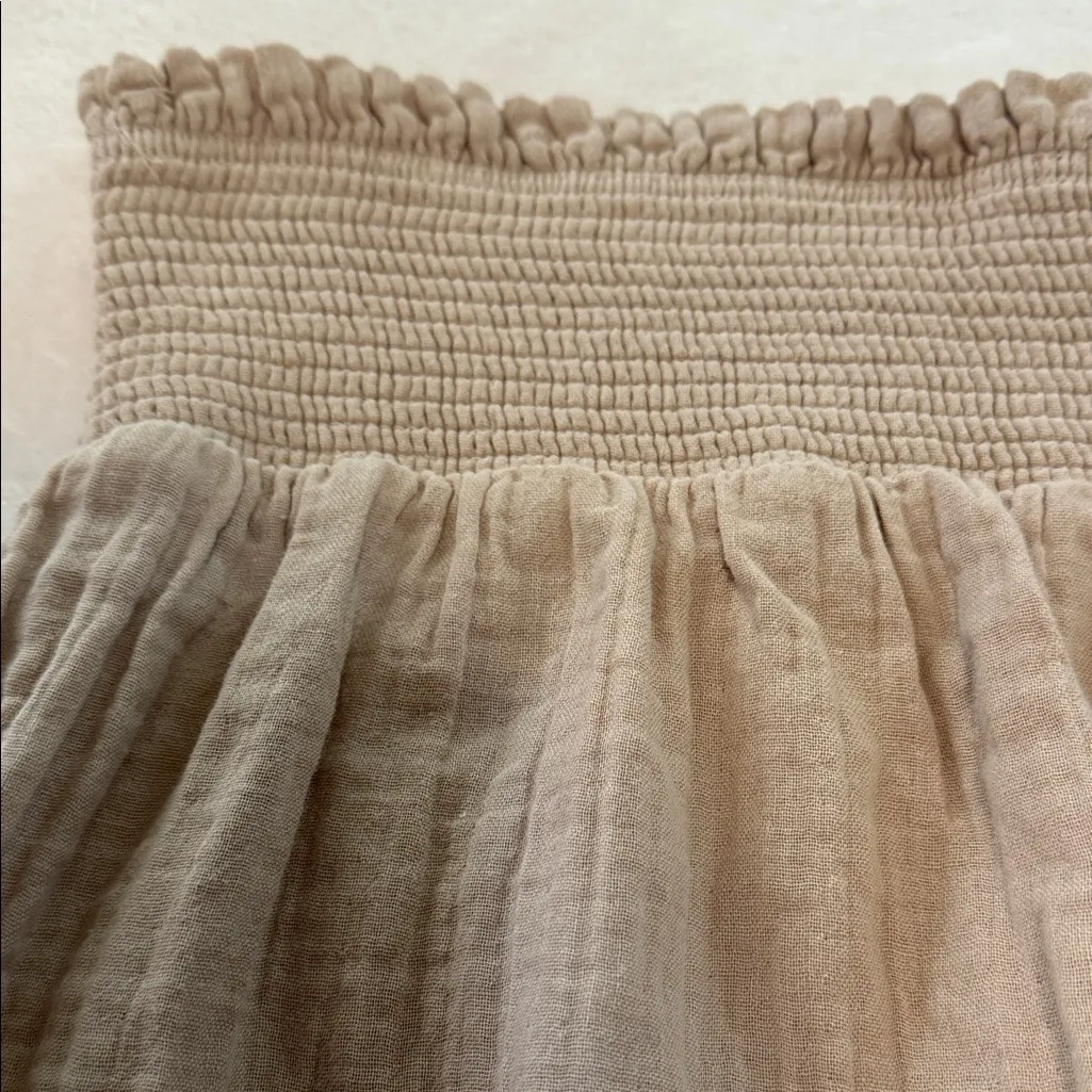 Love Tree  Blush Pink & Wonderly Beige Gauze Mini Skirt Bundle (2) Size Small - Image 9