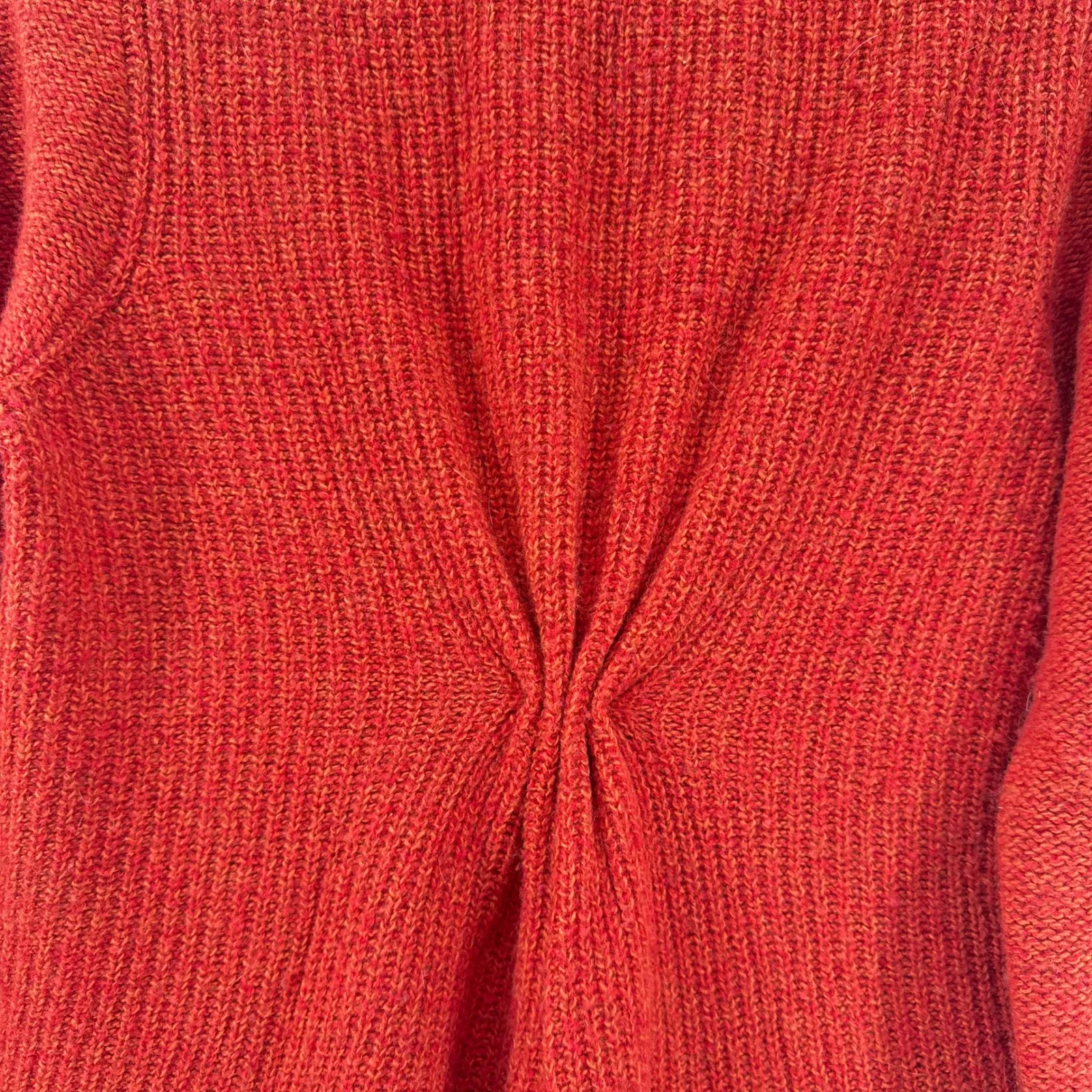 Anthropologie Far Away From Close Pauline Cable Knit Cardigan Sweater Large HiLo - Image 7