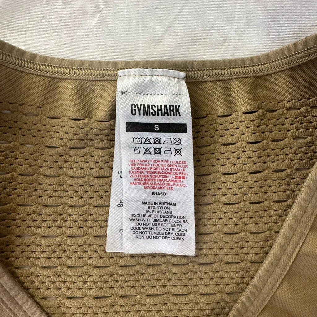 Gymshark Beige Sports Bra - Image 6