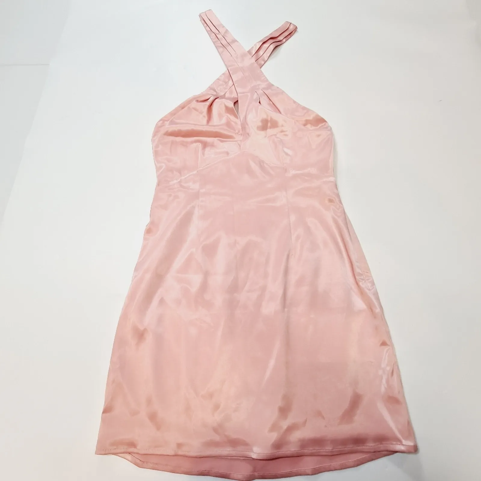 Superdown Samira Mini Dress in Pink Small - Image 2