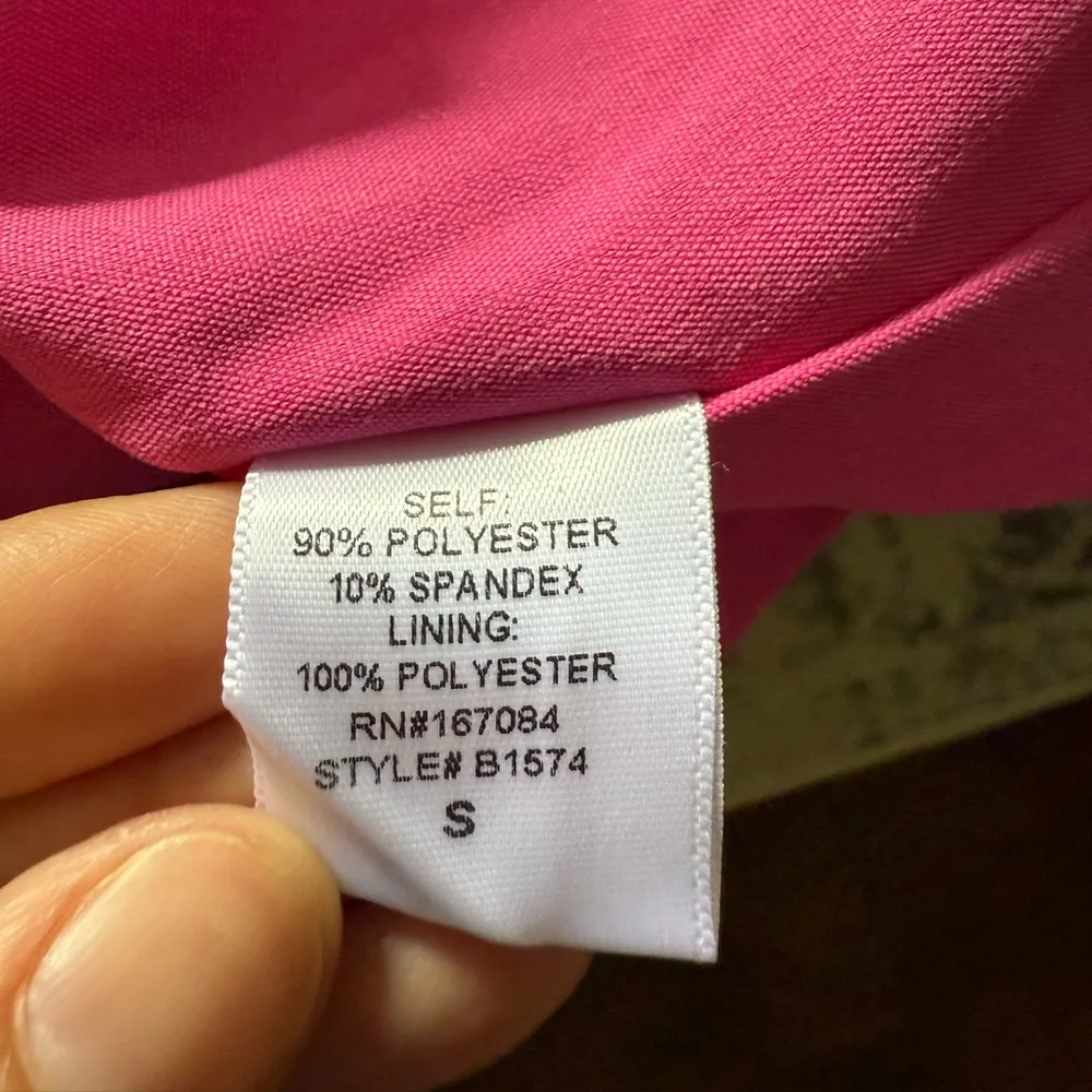 NWT Tuckernuck Crawford Pink Zigzag Pattern Mini Dress size small - Image 10