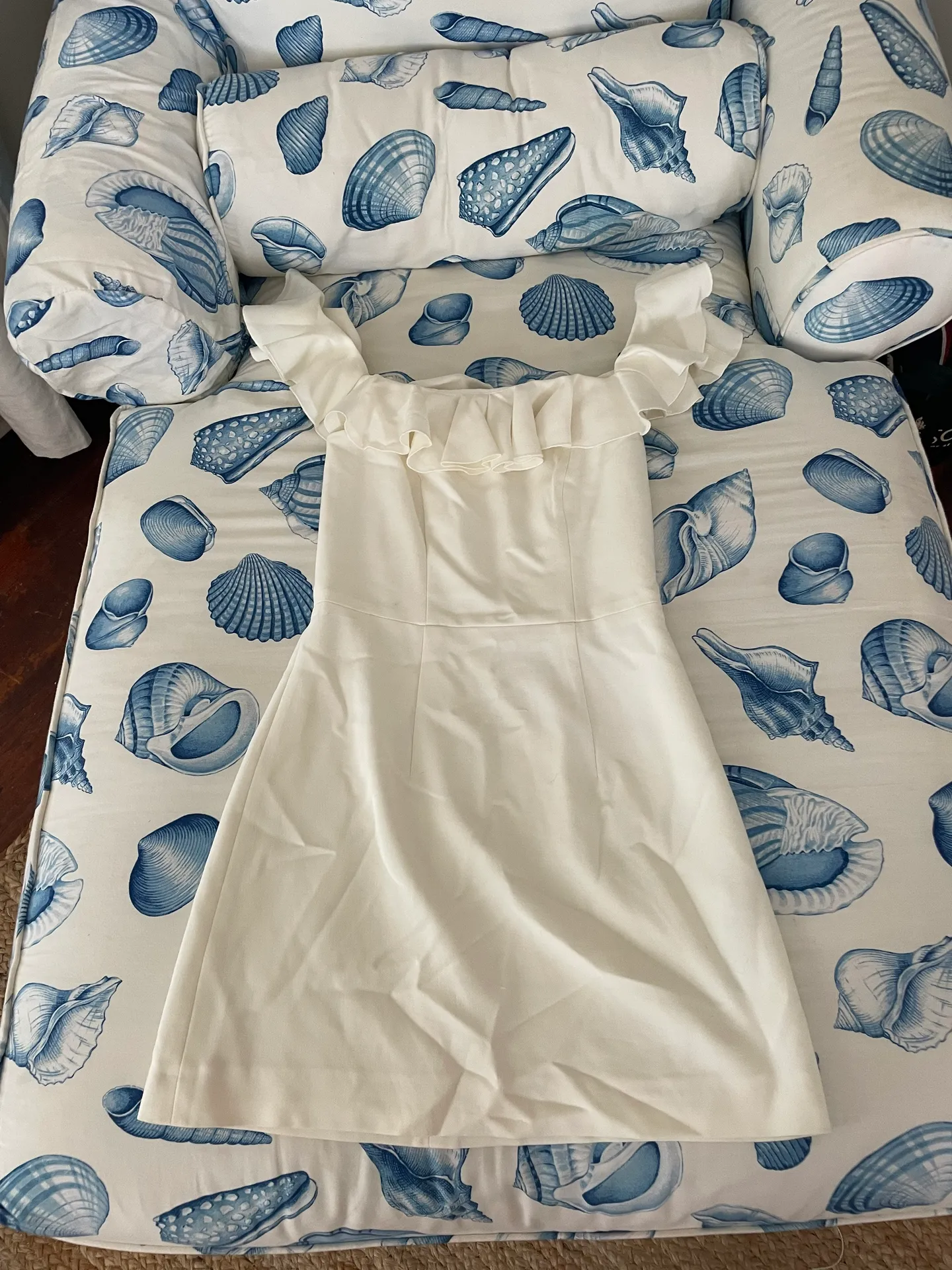 White Mini Dress - Image 4