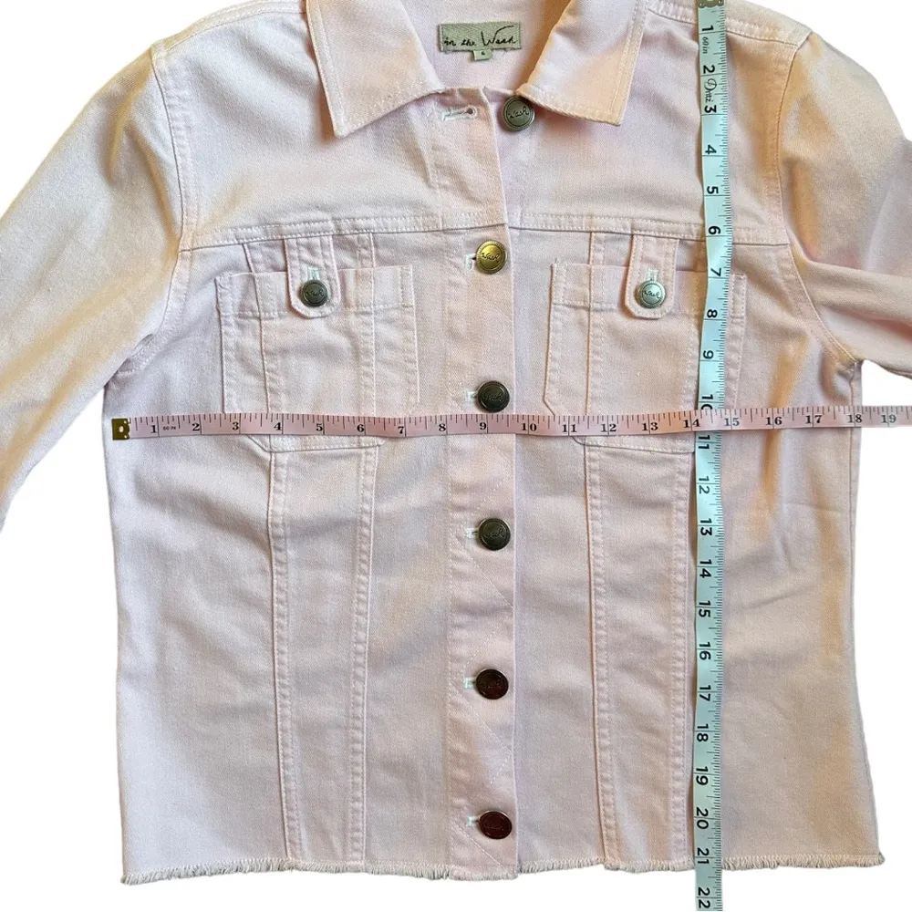 In the Wash Womens Size 6 Pink Jacket - Image 3