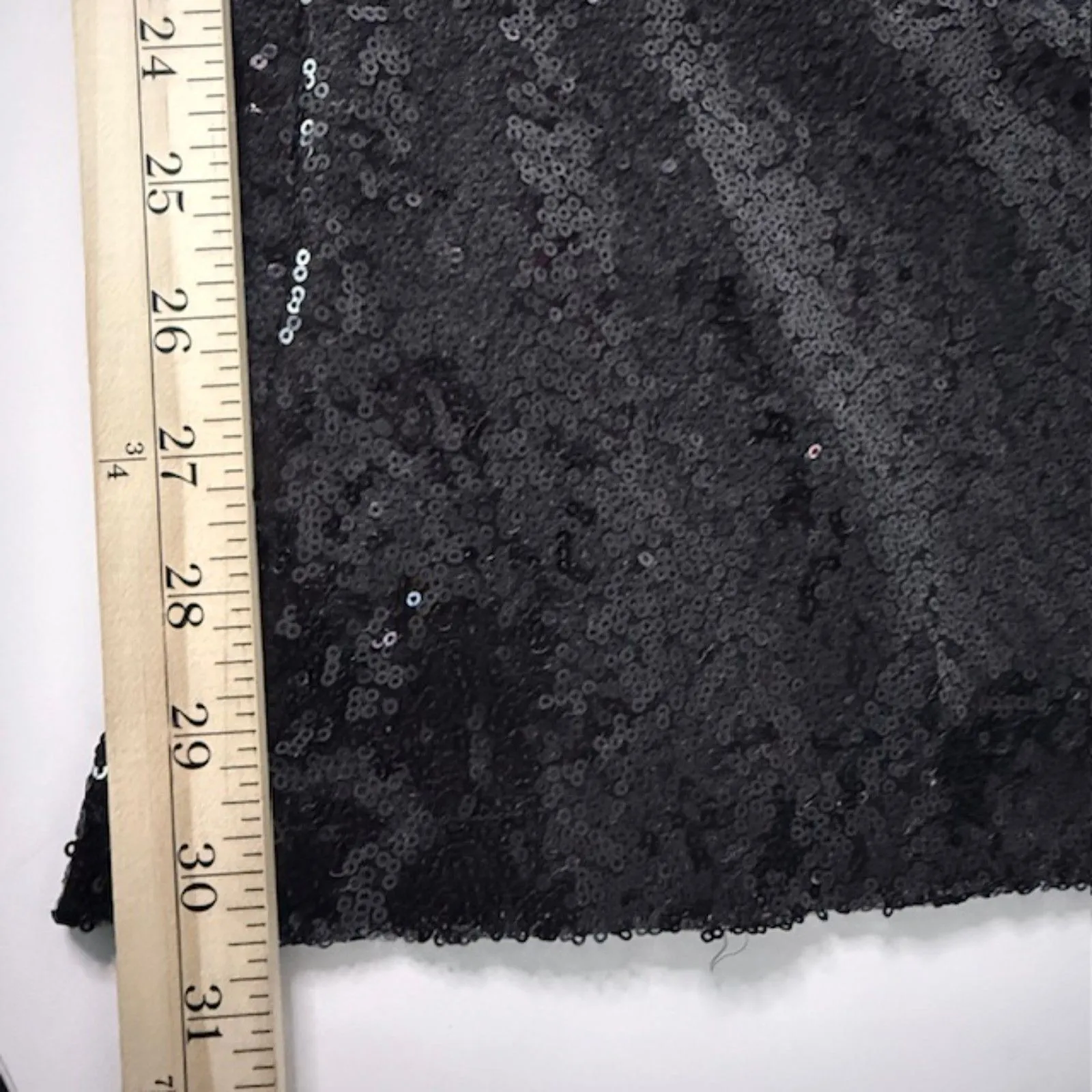 NWT Saint Genies Plus Black Sequin Flares High Rise Party Zippered Pants Sz 16 - Image 7