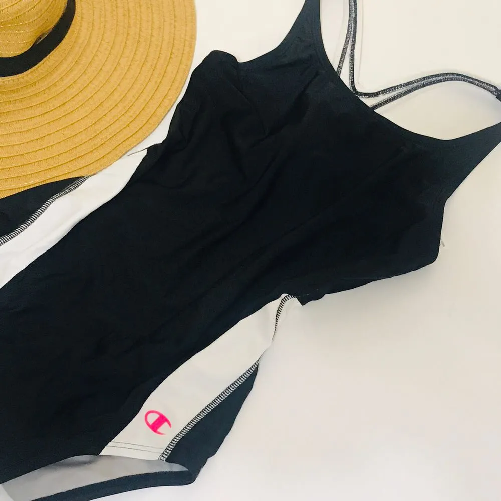 Champion Cute Black  Swimsuit - Image 5