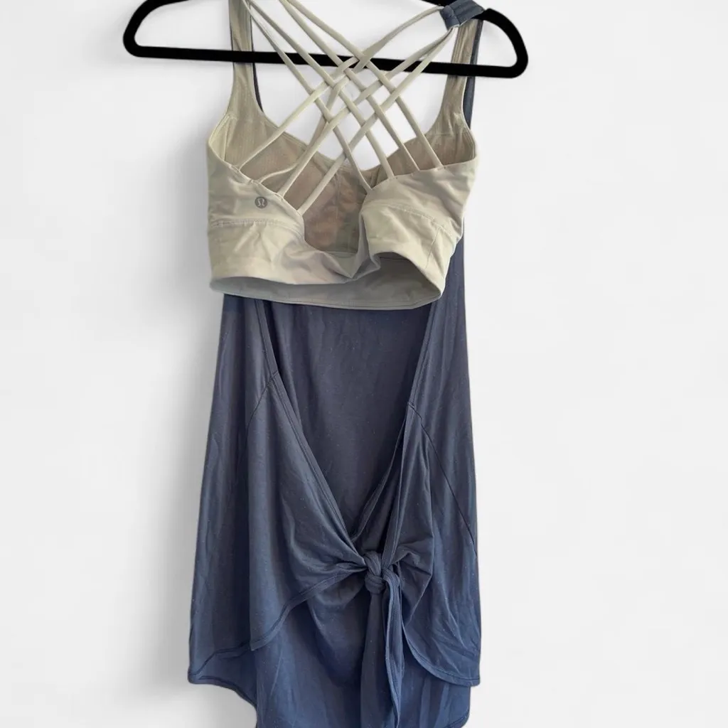 Women's Blue Lululemon Top - Image 2