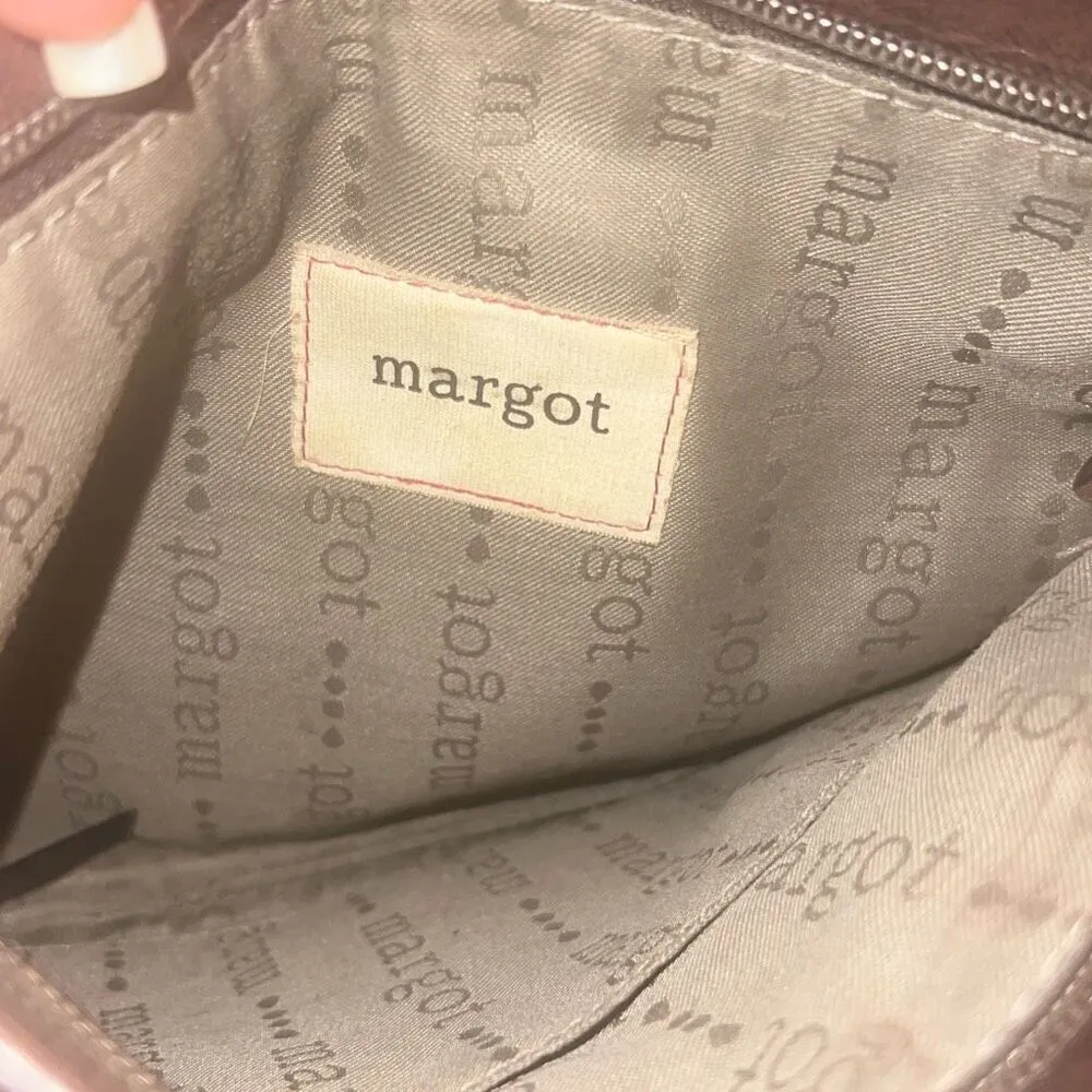 ✨Margot Brown Leather Weave Basketweave Crossbody Bag Purse✨ Brown - Image 6