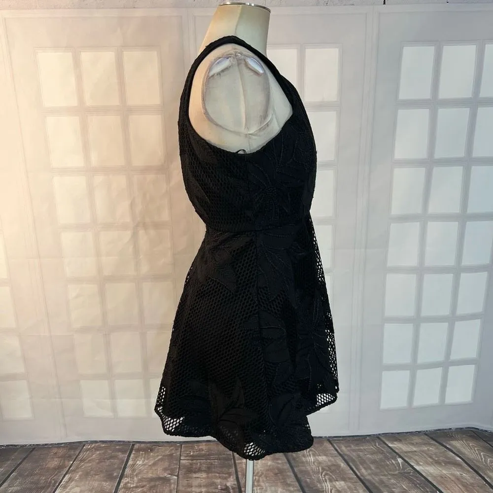 Jay Godfrey for intermix nwt black halter cutout skater dress size 0 - Image 5