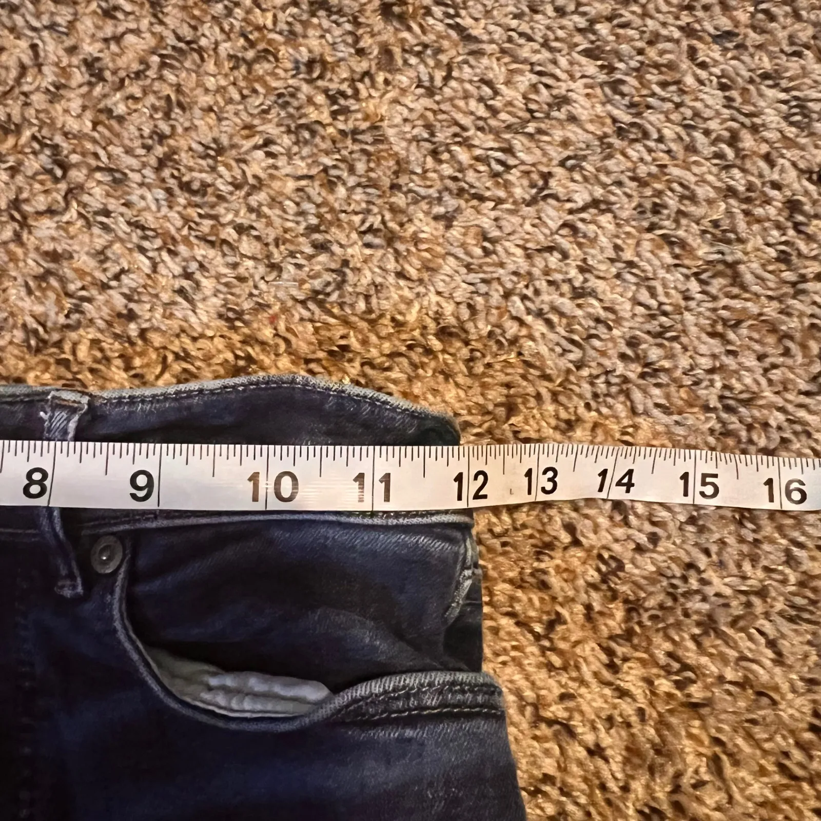 LOFT‎ The Jeggings Dark Wash High Rise Skinny Jeans Women's Size 27/4 - Image 4