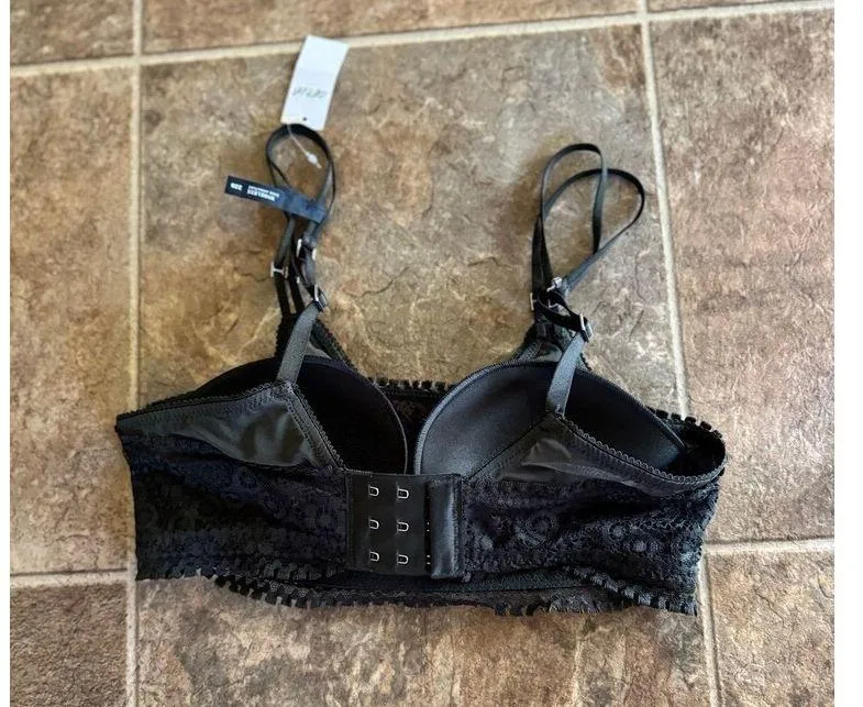 Aerie Real Power Wireless Push Up Joy Convertible Lace Bra Size 32B - Image 5