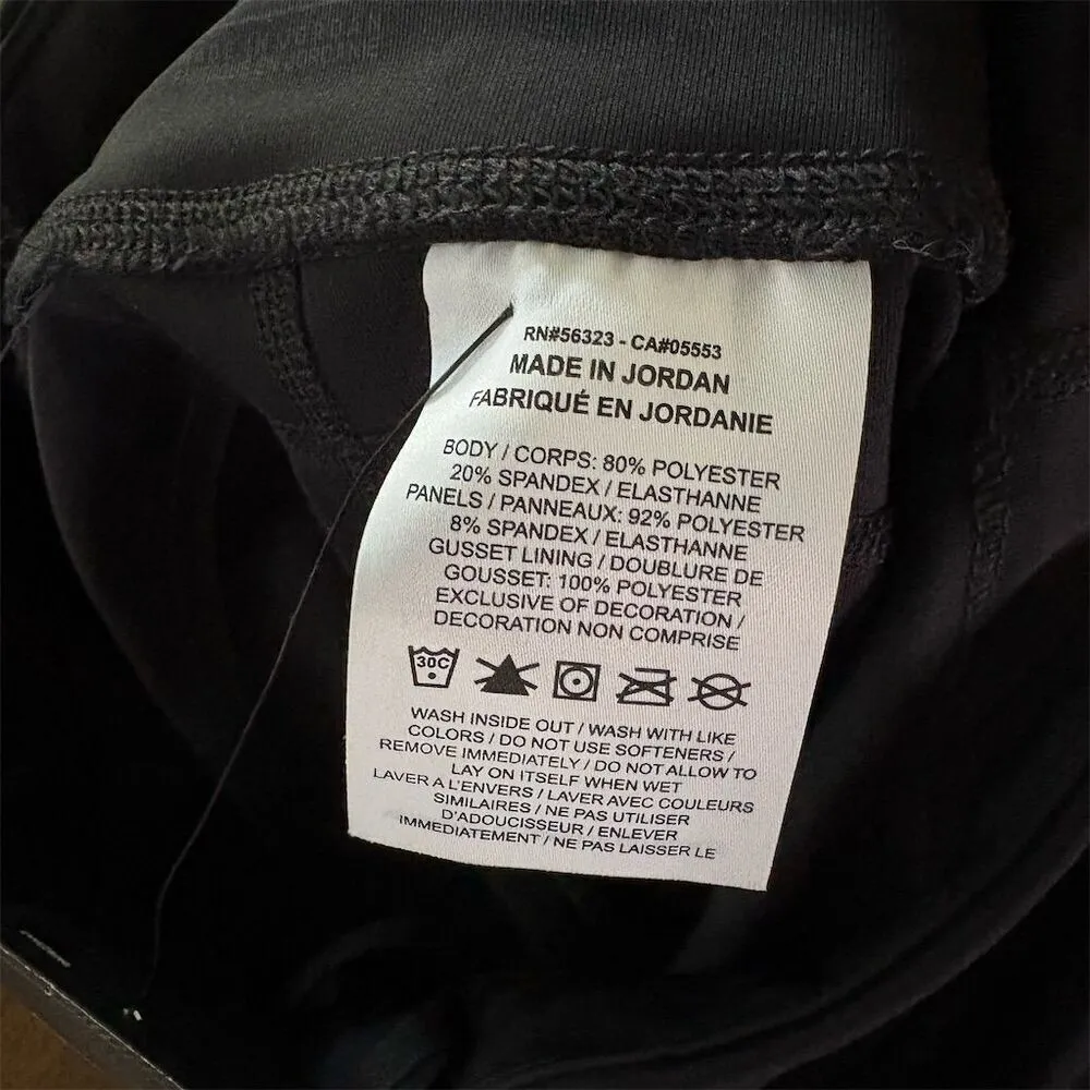 Nike Women's Dri-FIT Power Leggings Black Size Small High-Rise Activewear - Image 5