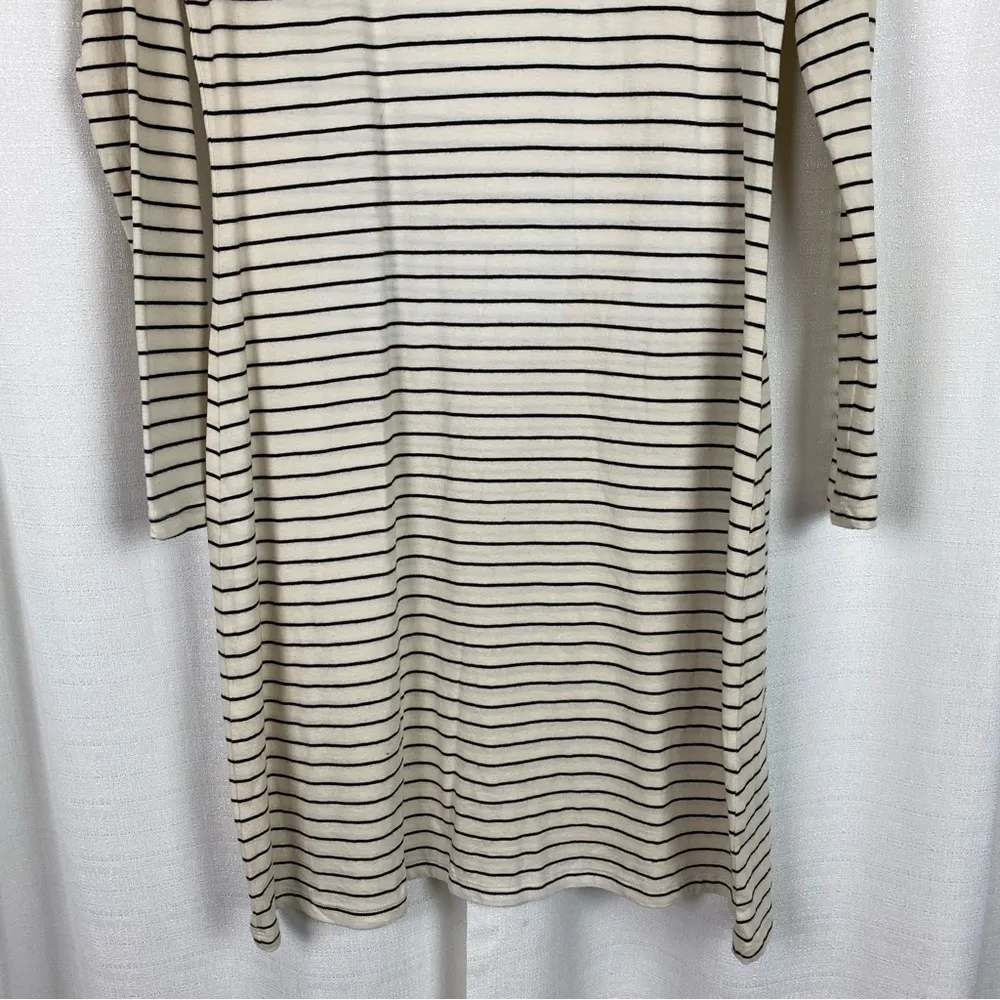 Albion Cream&Black Stripe T-Shirt Mini Dress Sz.S - Image 6