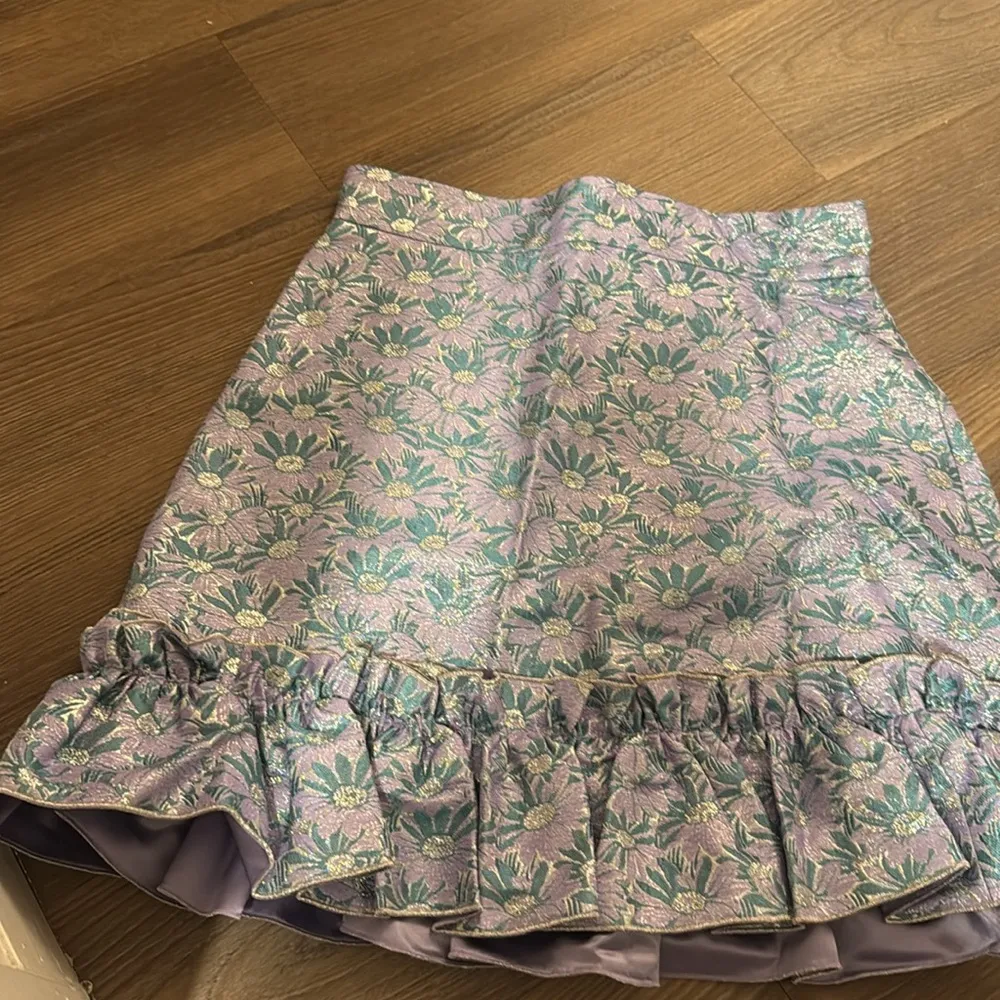 NWT THE VAMPIRE'S WIFE Frilly Nearly Nuthin' ruffled floral - Image 3