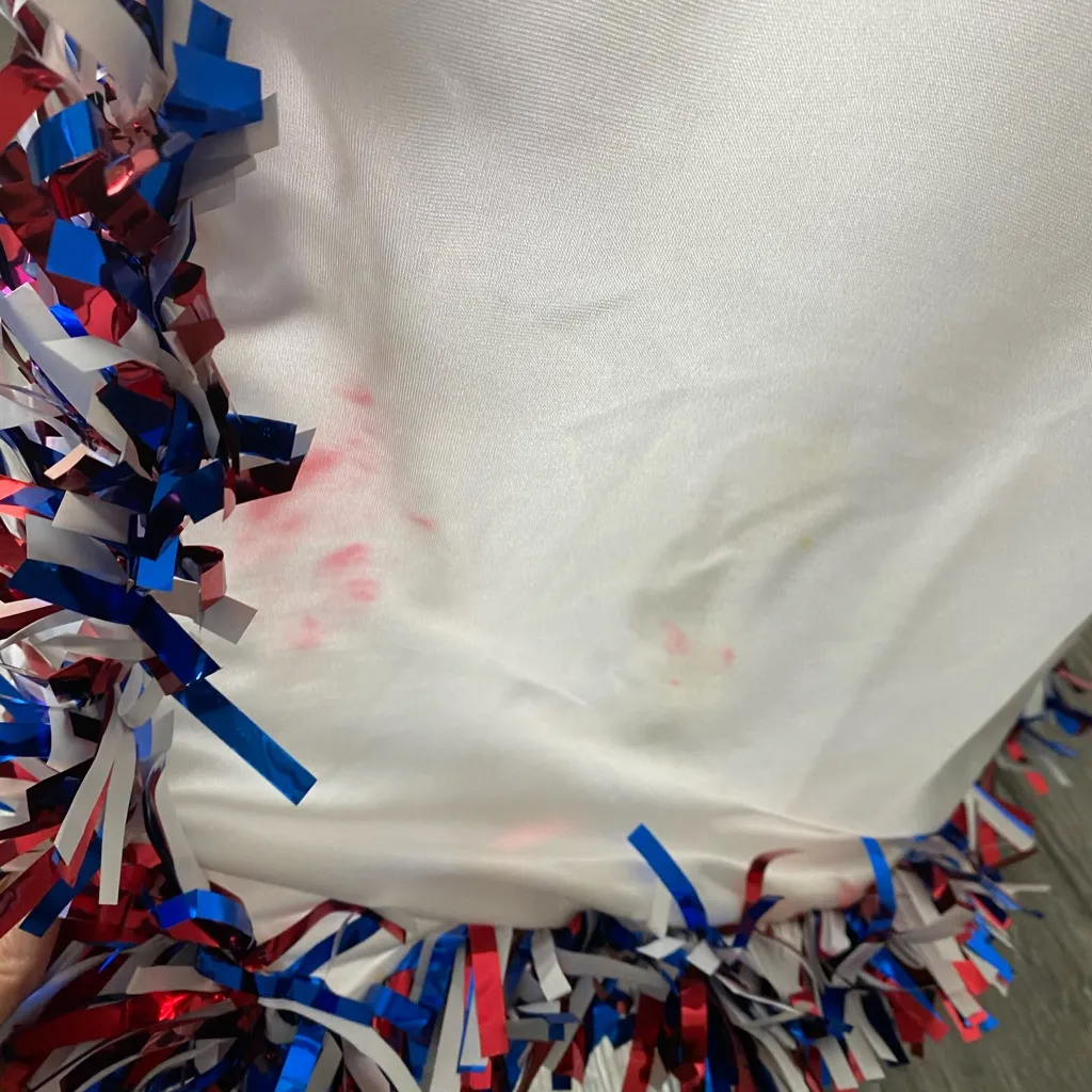 4pc Patriotic Skirt Tube top Bikini Bottoms Medium Red Size undefined - Image 7