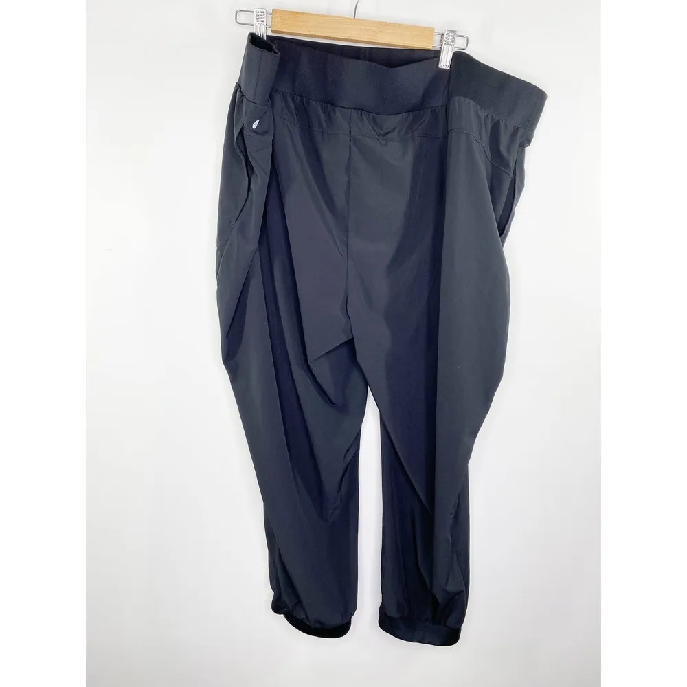Z by Zella Solid Black Activewear Jogger Pants Women's Plus Size 3X - Image 2
