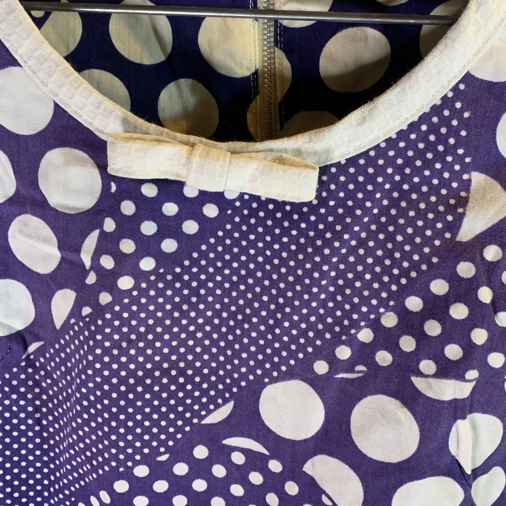 Vintage 1950’s/60’s Blue Sleeveless Romper Size S - Image 2