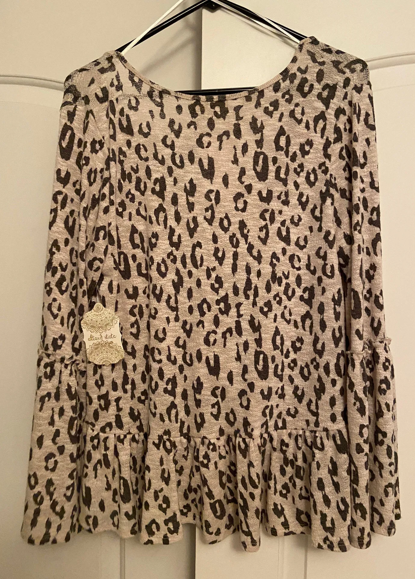 Altar'd State Leopard Print Shirt - Image 2