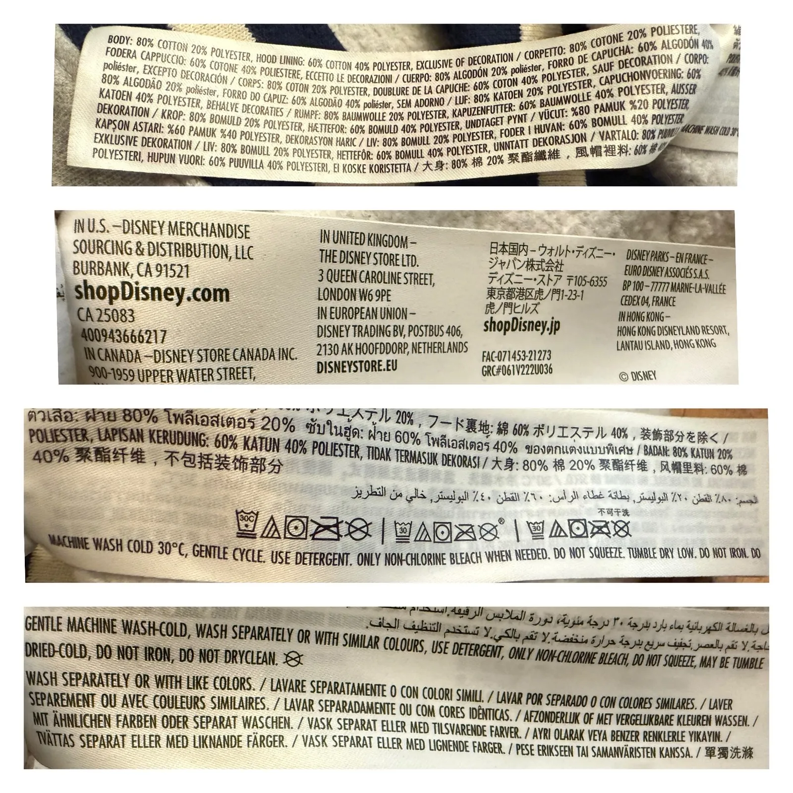 EUC Unisex Disney Parks Mickey Mouse Hoodie Sweatshirt XL - Image 7