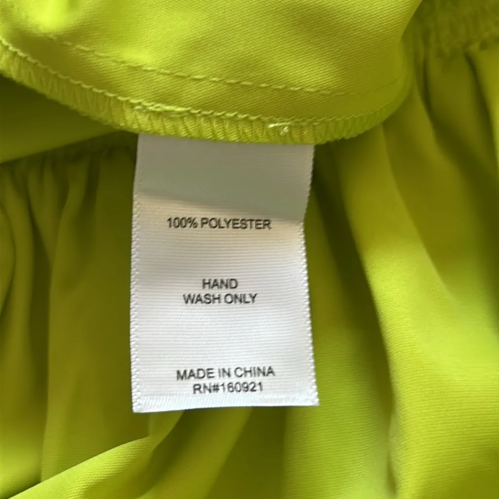 Alden Adair Hallie Ruffle Dress in Citrus Size Small NWT - Image 13