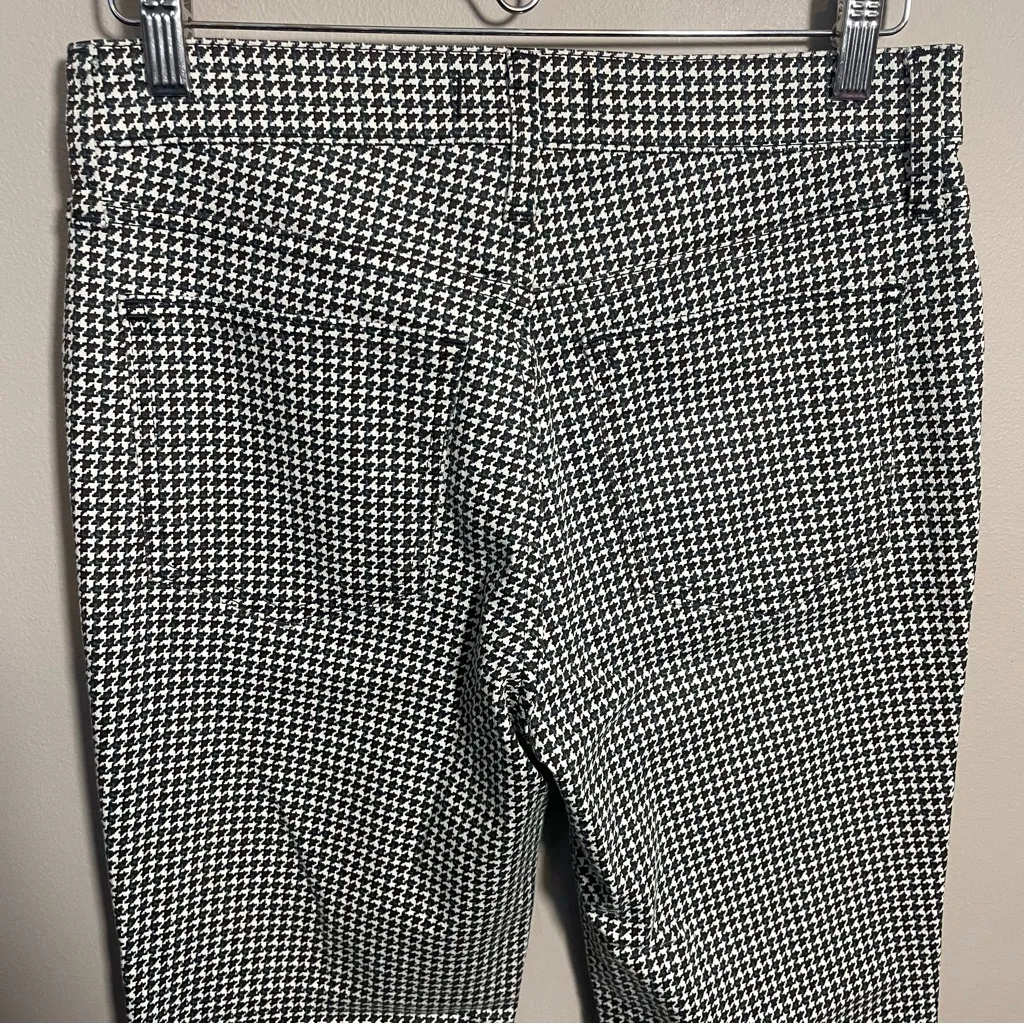 Madewell mid-rise kick out Spruce Ankle Jean houndstooth - Image 6