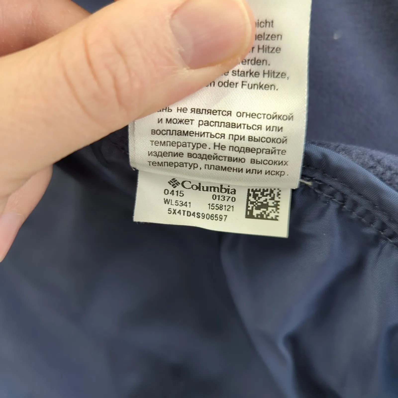 Columbia Powder Pillow Hybrid Jacket Women's Medium Puffer Blue Insulated Gorp - Image 13