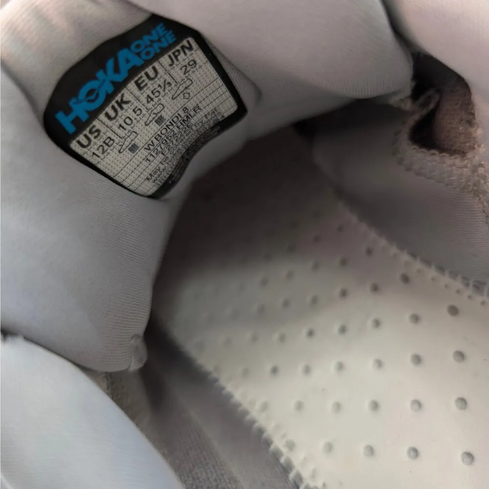 ONE ONE Bondi 8 Harbor Mist Rose Gold Grey Womens Run Comfort Sneaker 12B - Image 5