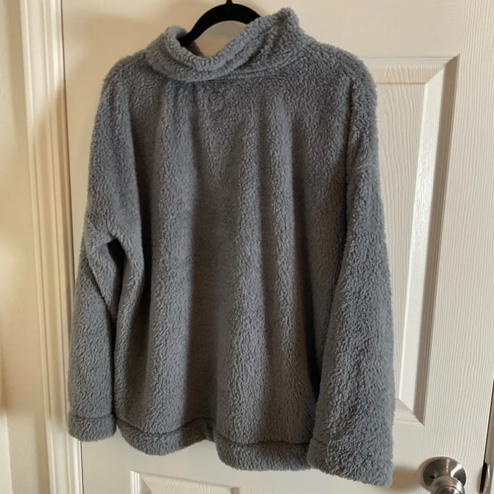 Jane and Bleecker Ladies Cozy Fleece Gray Lounge Pajama Set size large - Image 8