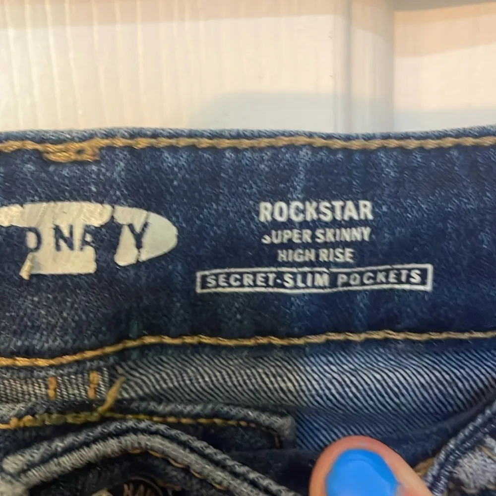 Old navy rockstar super skinny high rise jeans - Image 2