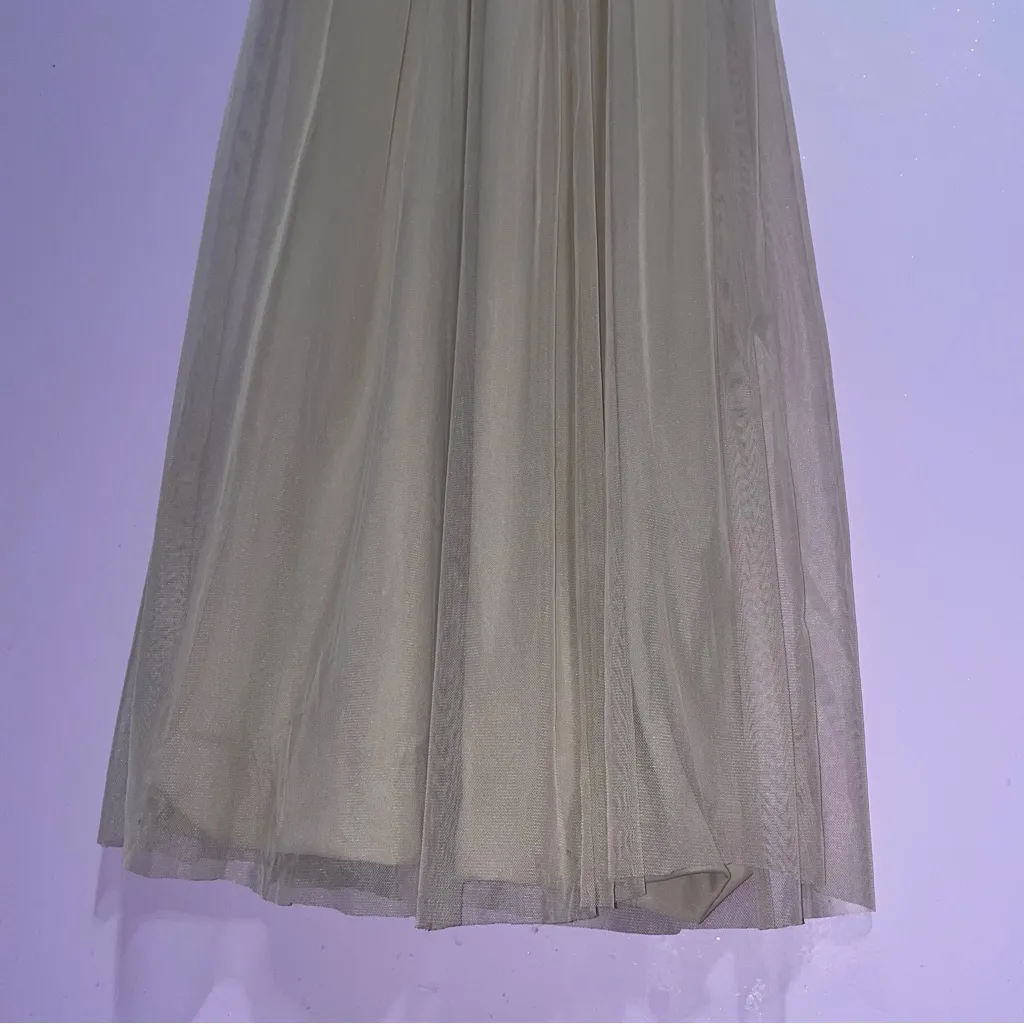 Anthropologie BHLDN Vilette Embellished Maxi Dress Women Size 0 Formal Prom Boho - Image 6