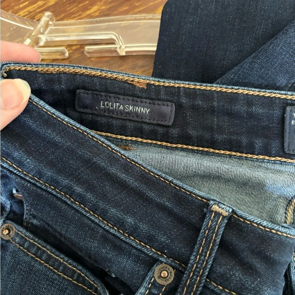 Lucky Brand Lolita skinny jeans size 6R 87% cotton - Image 3