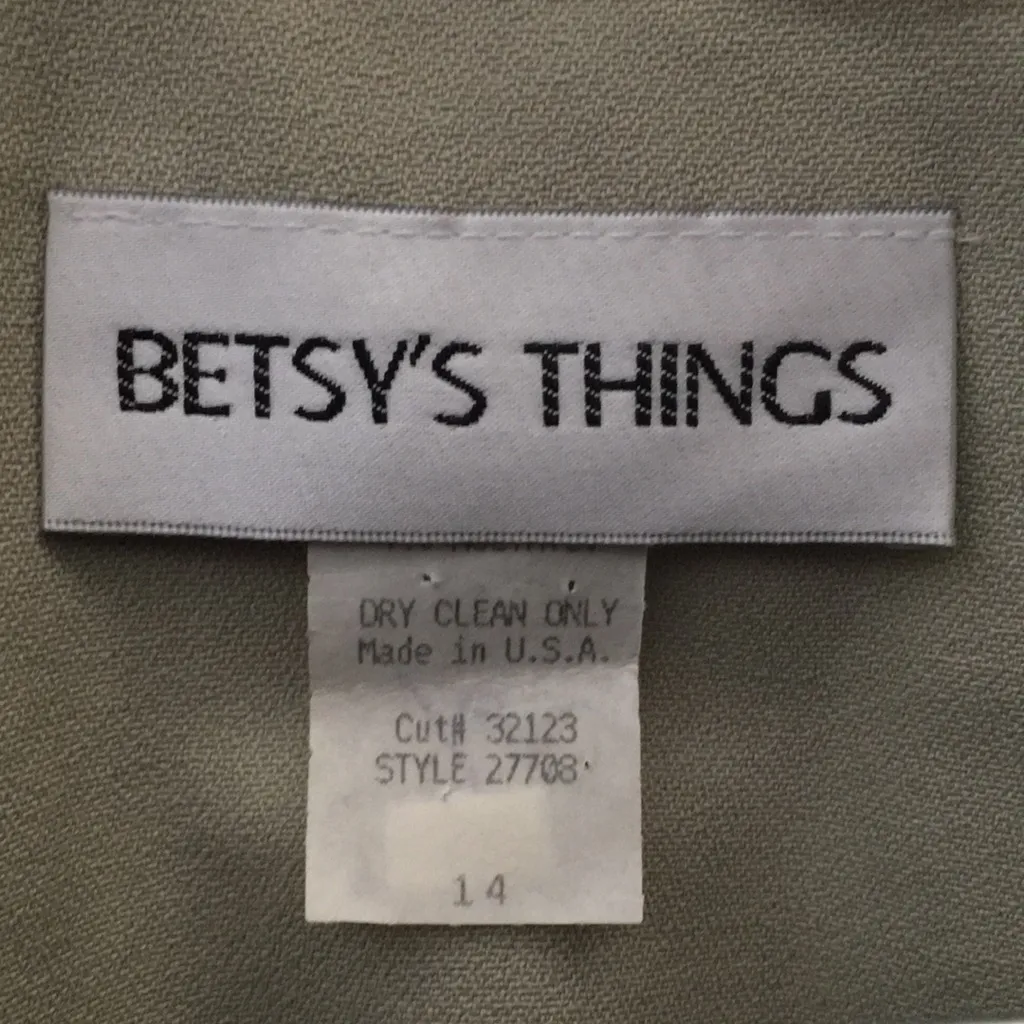 FINAL MARKDOWN Ladies’ Betsy’s Things Embroidered Jacket (14) - Image 5