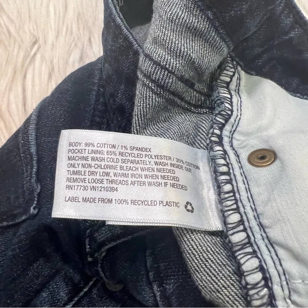 Universal Thread High-Rise Shortie Shorts Dark Wash - Image 8