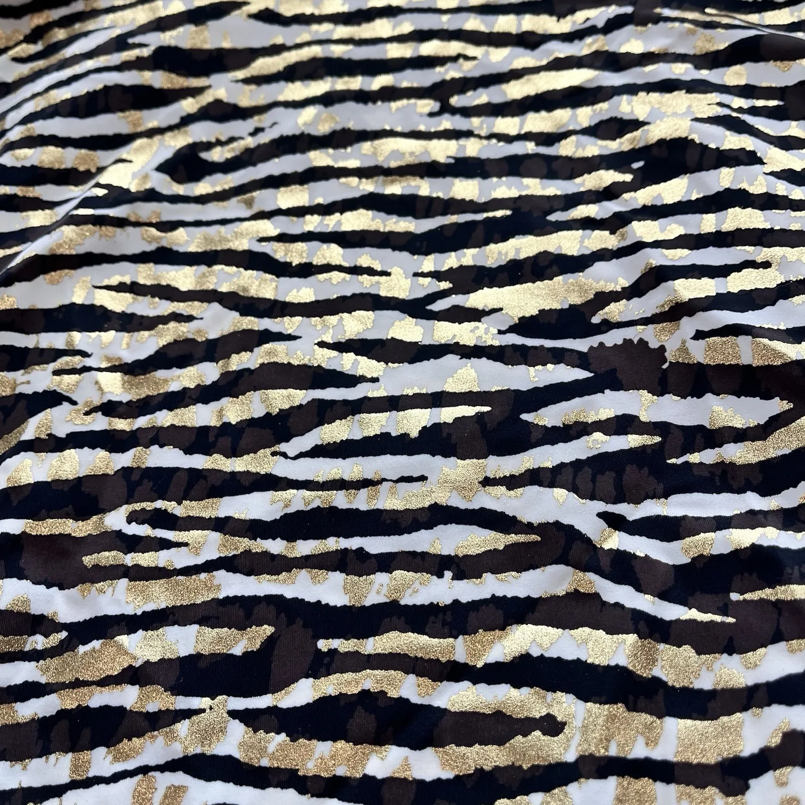 New Swimsuit for All Tankini Top Women 18 D DD Cup V Neck Swim Metallic Black - Image 3