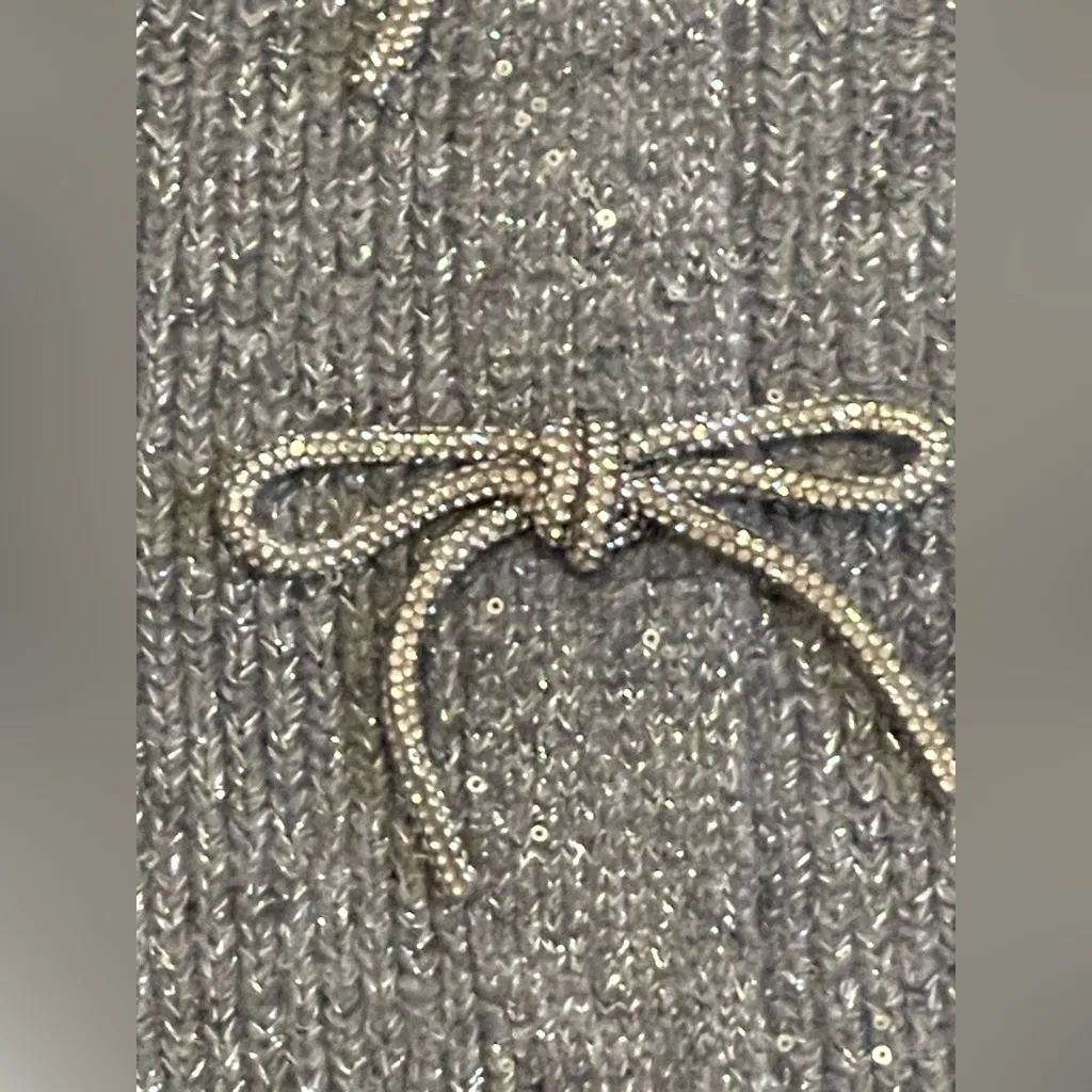 Grace and Karma Boutique Cardigan Gray Size M - Image 3