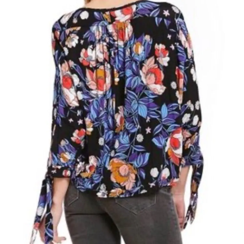 Free People Keepin’ On Printed Floral Top - Image 2